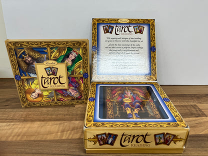 Set of Tarot Reading cards (Sealed), + 48 page Hardcover Boxed Set (Cachet)