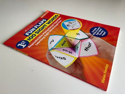 Fun Flaps: 1st 100 Sight Words Grades K-2.Reproducible Manipulatives by Violet Findley
