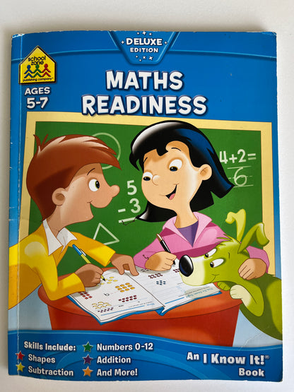 School Zone  Deluxe Edition- Maths Readiness Ages 5-7 by Barbara Bando Irvin