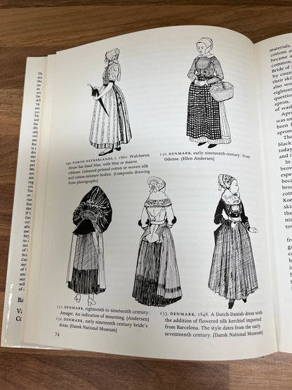 Rural Costume, Its Origins and Development in Western Europe and the British Isles by Alma Oakes and Margot Hamilton Hill