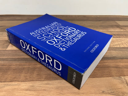 Oxford Australian Integrated School Dictionary And Thesaurus, 2nd Edition