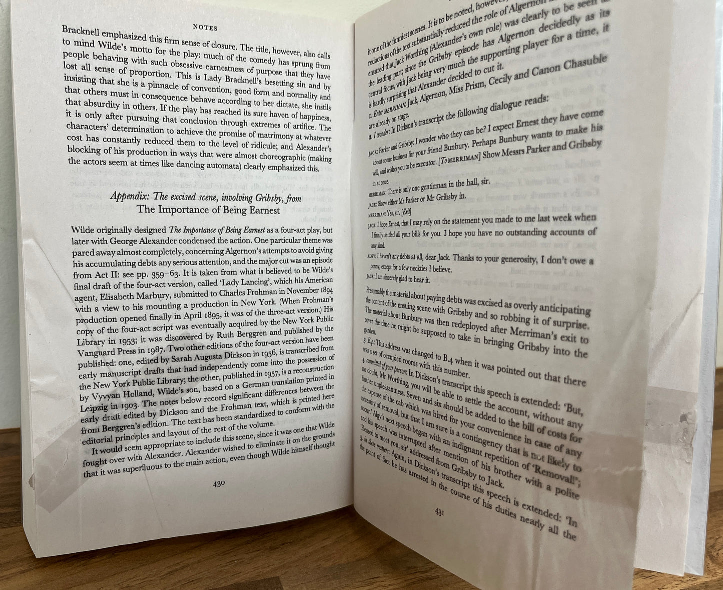 Importance of Being Earnest & Other Plays by Oscar Wilde (Penguin Classics)