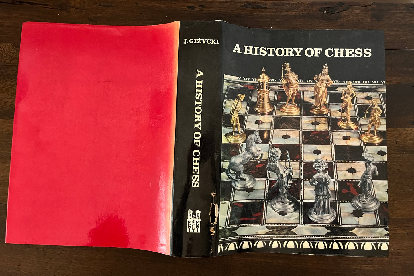 A History of Chess  by Jerzy Gizycki (Hardcover/Dust Jacket)
