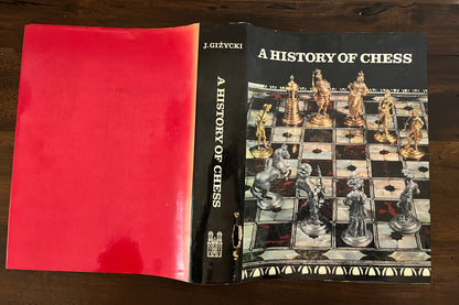 A History of Chess  by Jerzy Gizycki (Hardcover/Dust Jacket)