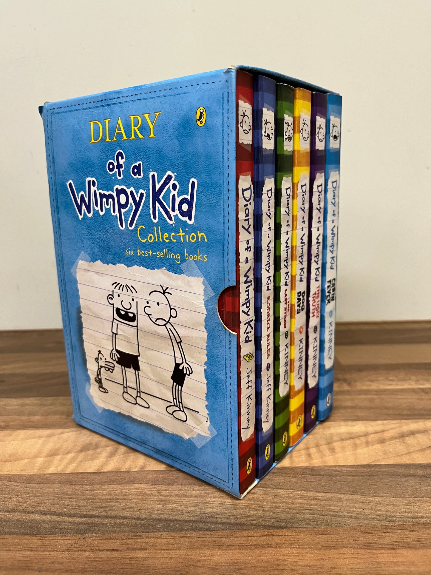 Diary of a Wimpy Kid Box Set by Jeff Kinney (6 p/b collection)