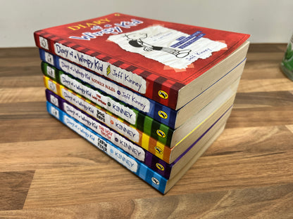Diary of a Wimpy Kid Box Set by Jeff Kinney (6 p/b collection)