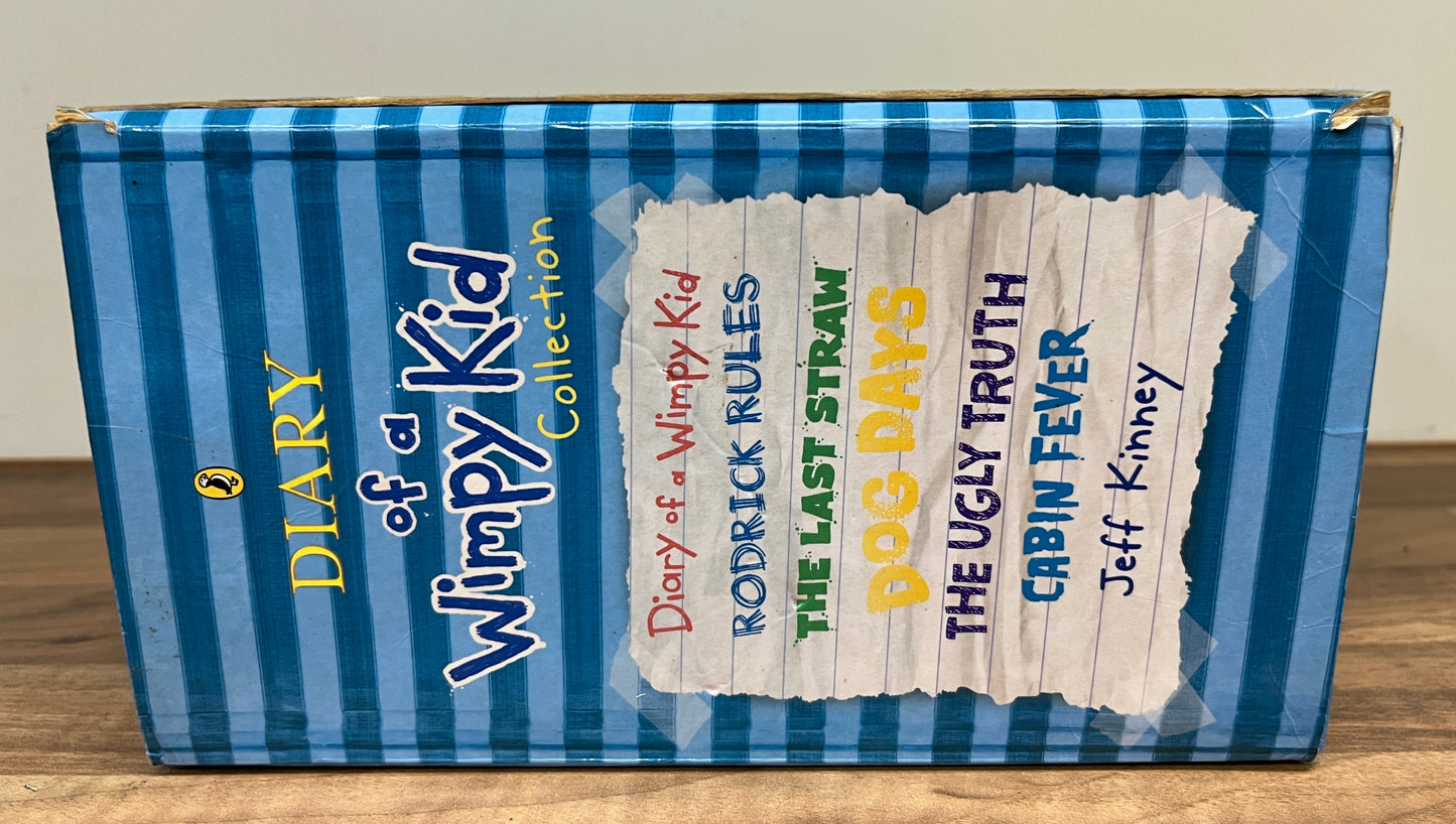 Diary of a Wimpy Kid Box Set by Jeff Kinney (6 p/b collection)