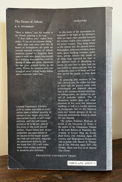 Stones of Athens by R.E. Wycherley