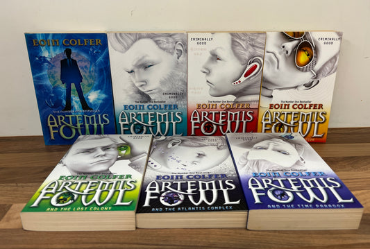 7 Books in the Artemis Fowl series by Eoin Colfer