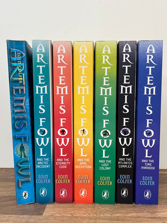 7 Books in the Artemis Fowl series by Eoin Colfer
