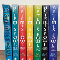 7 Books in the Artemis Fowl series by Eoin Colfer