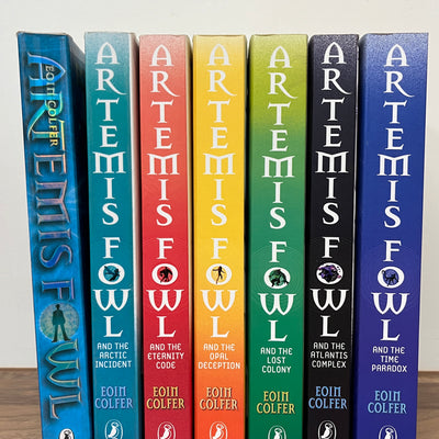 7 Books in the Artemis Fowl series by Eoin Colfer