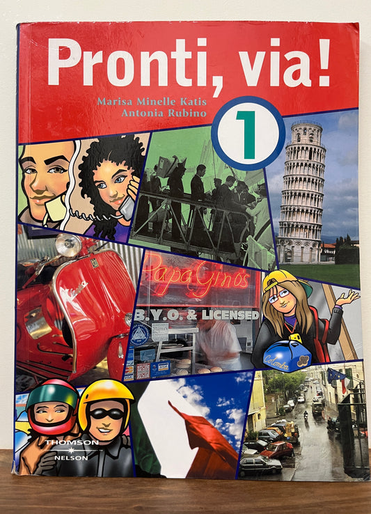 Pronti via! 1 Student Book by Marisa Minelle Katis, Antonia Rubino