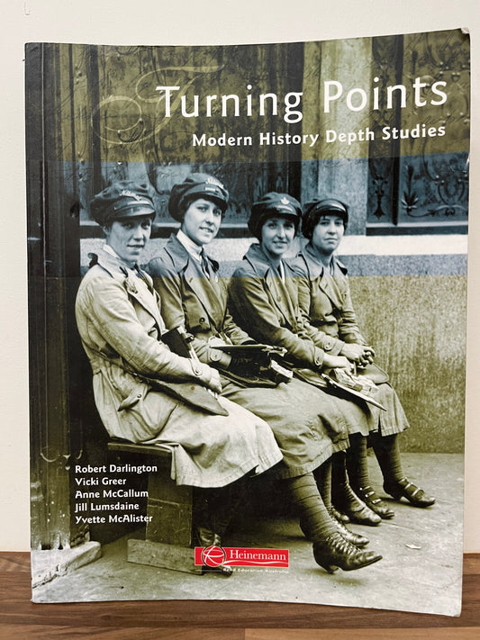 Turning Points Modern History Depth Studies Student Book By Robert Darlington et al