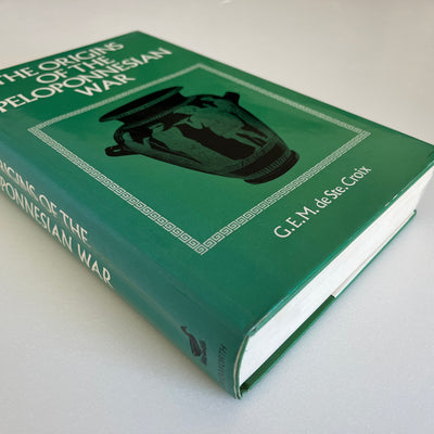 The Origins of the Peloponnesian War by G.E.M. de Ste. Croix HC/DJ VGC