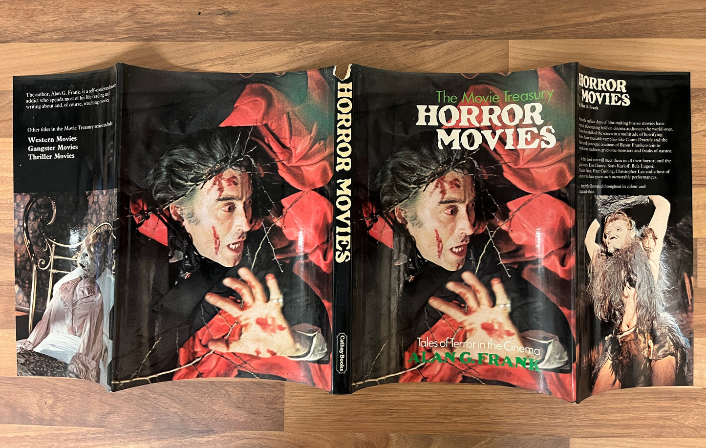 The Movie Treasury "Horror Movies" Tales of Terror in the Cinema By Alan Frank HC/DJ