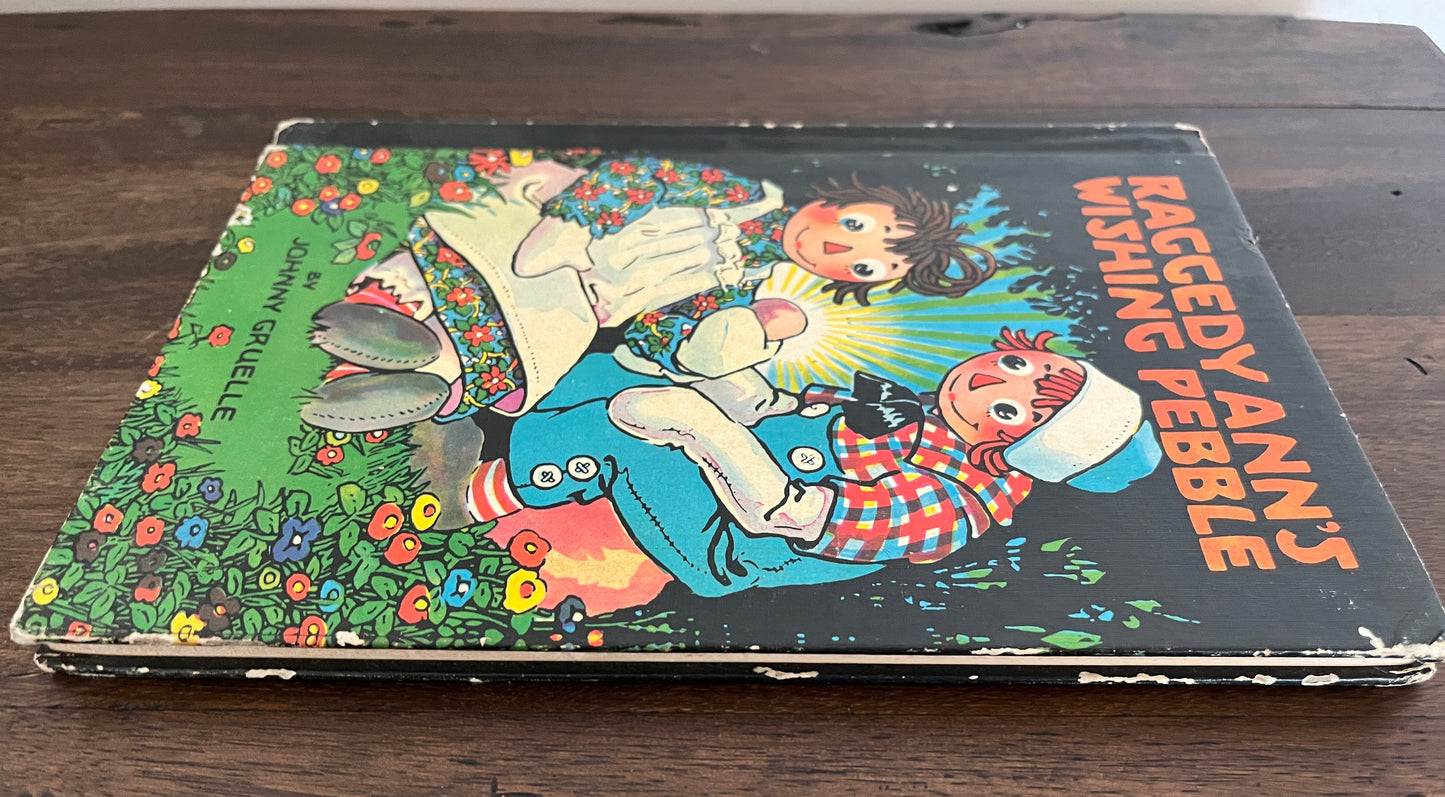 Raggedy Ann's Wishing Pebble by Johnny Gruelle, Hardcover (Bobbs Merrill, 1960)