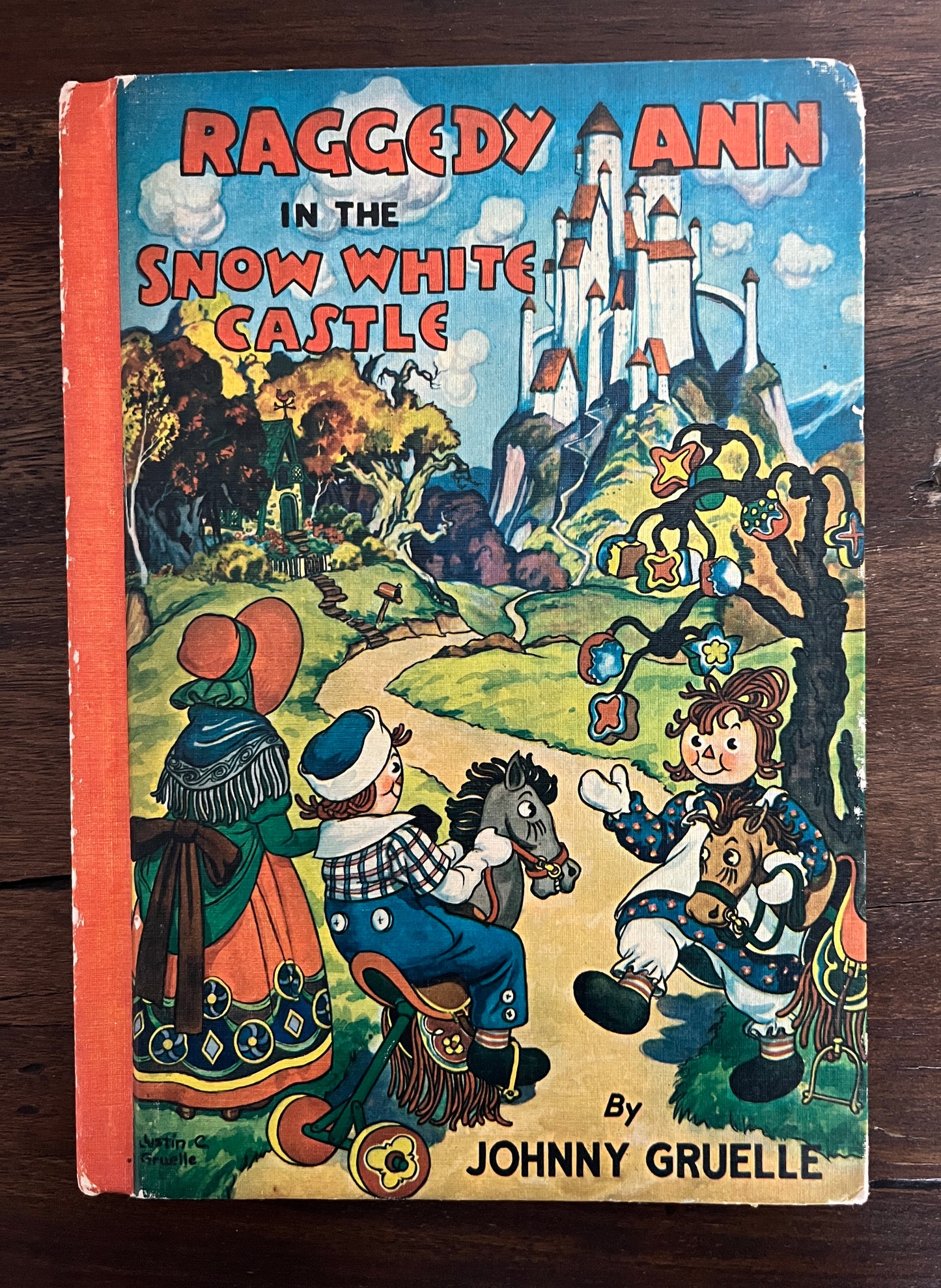 Raggedy Ann in the Snow White Castle by Johnny Gruelle, Hardcover (Bobbs Merrill, 1960)