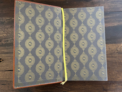 Kidnapped by R.L. Stevenson Heron Books (Faux Leather Hardcover with Gilt Decoration)