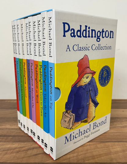 Paddington Bear A Classic Library Collection by Michael Bond 10 Book Set