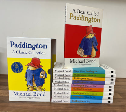 Paddington Bear A Classic Library Collection by Michael Bond 10 Book Set