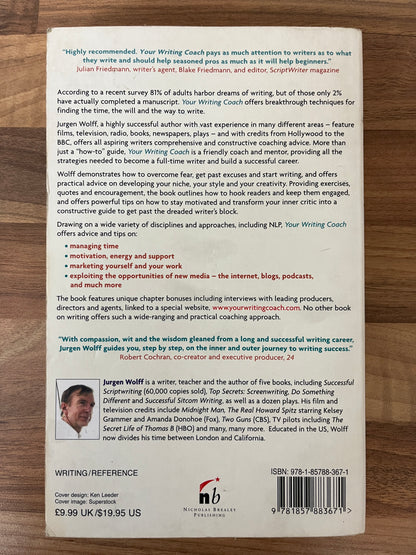Your Writing Coach: From Concept to Character, from Pitch to Publication by Jurgen Wolff