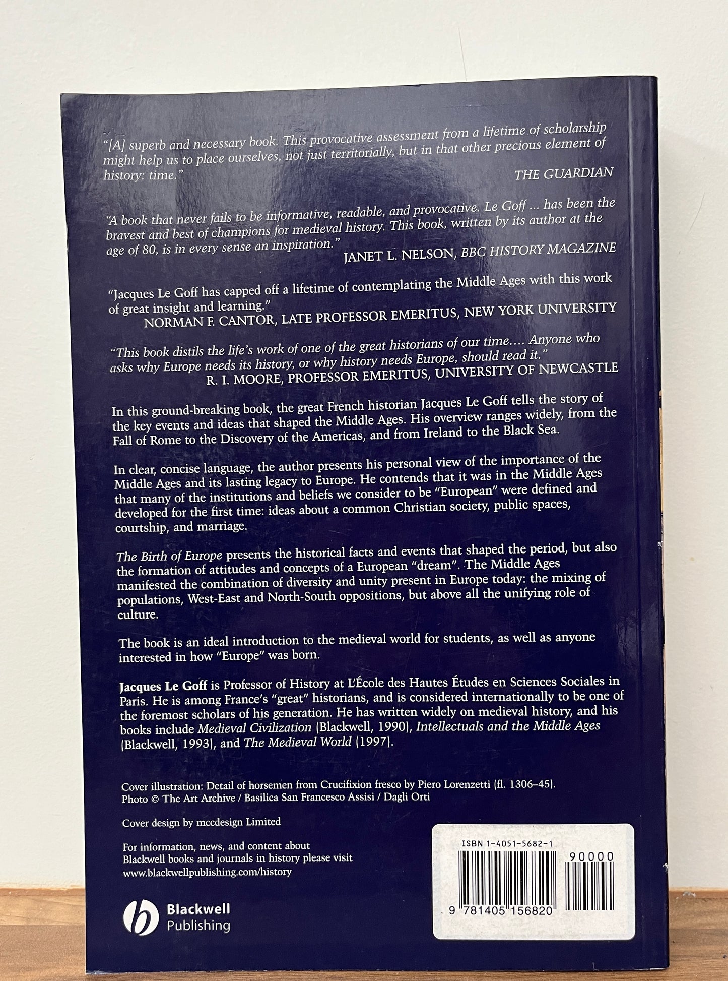 The Birth of Europe 400-1500 by Jacques Le Goff