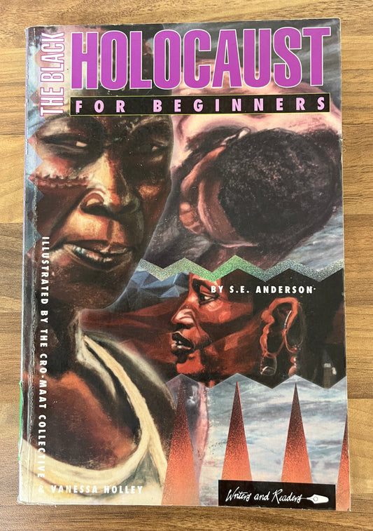 The Black Holocaust for Beginners by S.E. Anderson, illustrated by The Cro-Maat Collective (ex-libris)