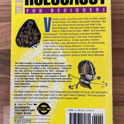The Black Holocaust for Beginners by S.E. Anderson, illustrated by The Cro-Maat Collective (ex-libris)