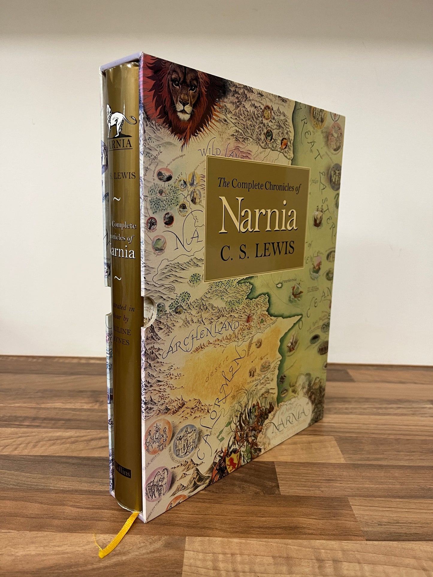 The Complete Chronicles of Narnia by C.S. Lewis Hardcover/Slipcase *SCARCE*