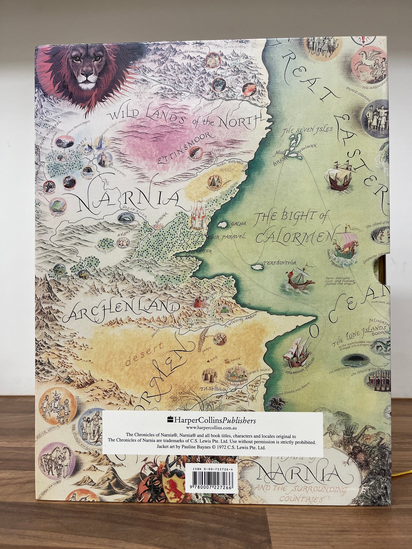 The Complete Chronicles of Narnia by C.S. Lewis Hardcover/Slipcase *SCARCE*