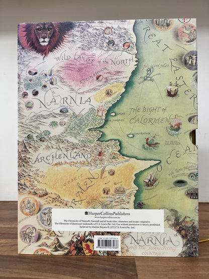 The Complete Chronicles of Narnia by C.S. Lewis Hardcover/Slipcase *SCARCE*