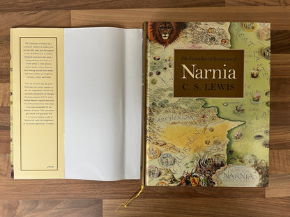 The Complete Chronicles of Narnia by C.S. Lewis Hardcover/Slipcase *SCARCE*