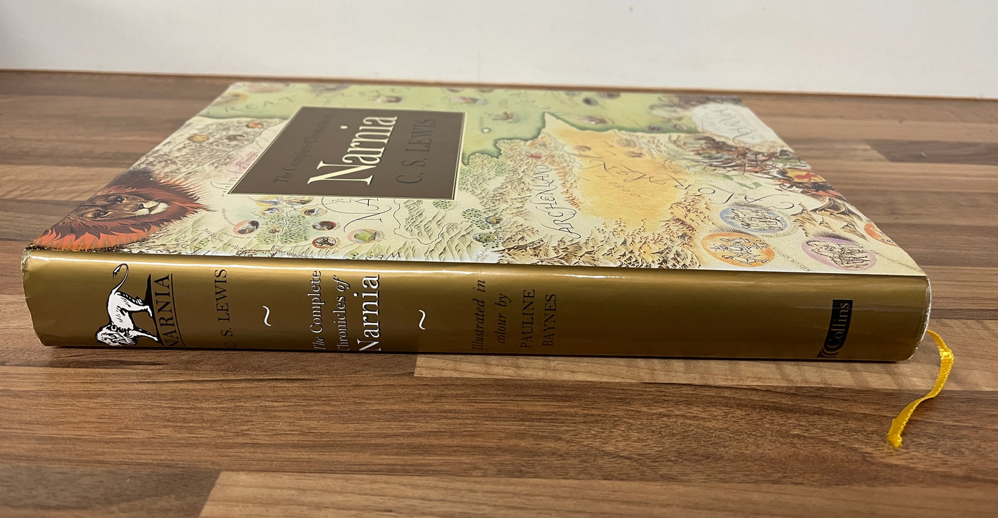 The Complete Chronicles of Narnia by C.S. Lewis Hardcover/Slipcase *SCARCE*
