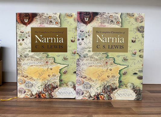 The Complete Chronicles of Narnia by C.S. Lewis Hardcover/Slipcase *SCARCE*