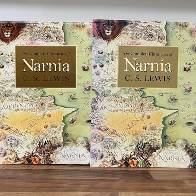 The Complete Chronicles of Narnia by C.S. Lewis Hardcover/Slipcase *SCARCE*