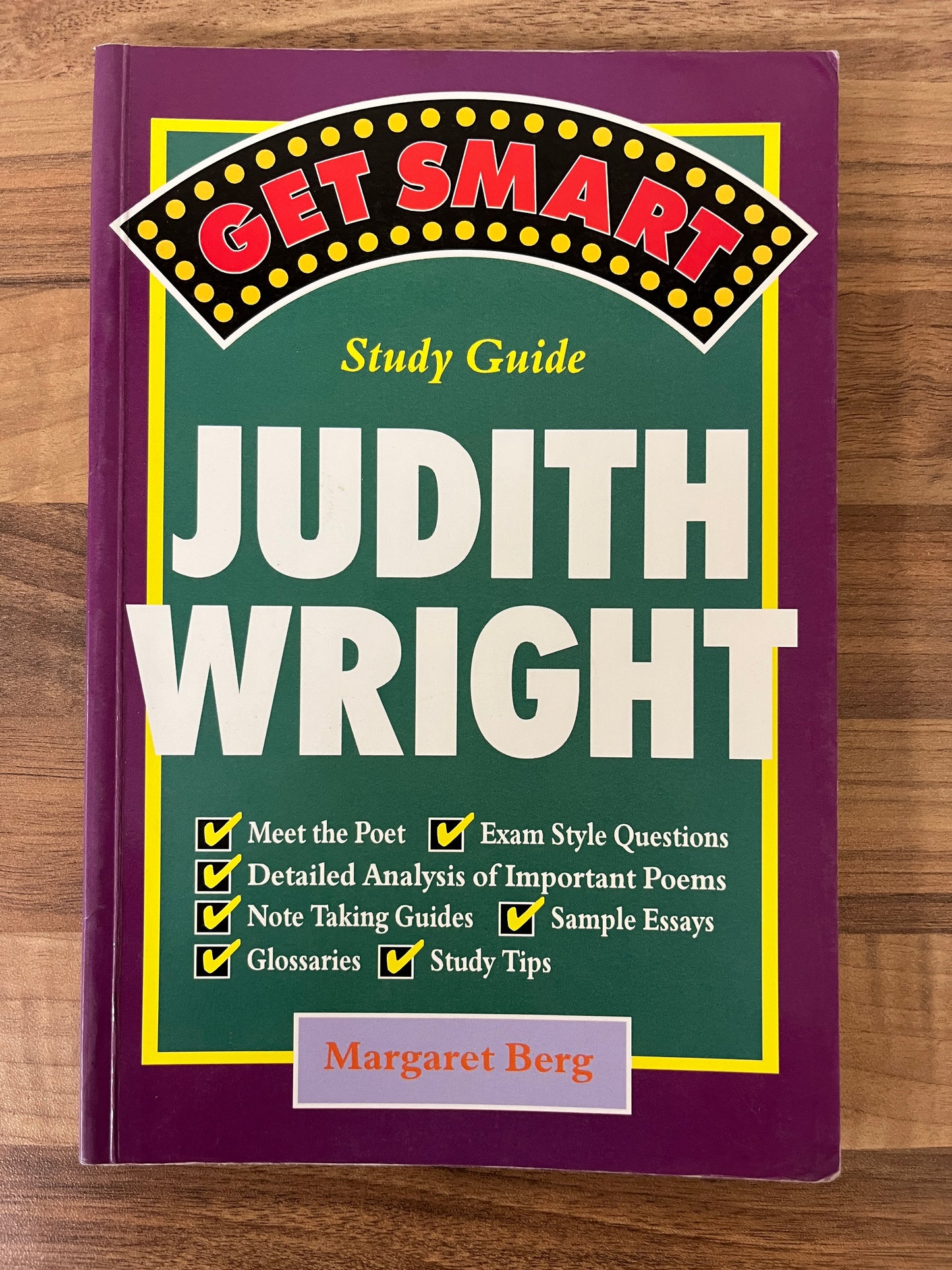 Get Smart Study Guide: Judith Wright by Margaret Berg