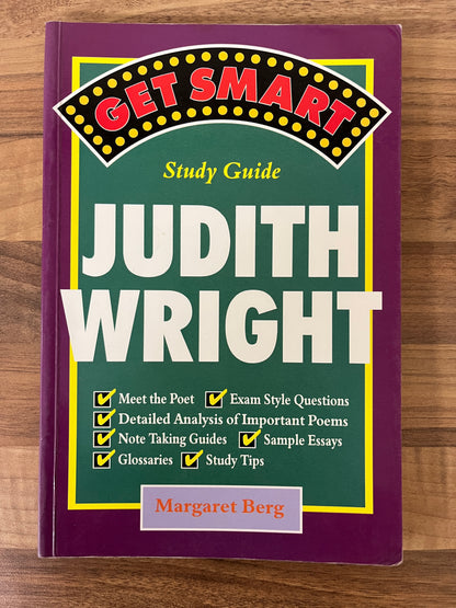Get Smart Study Guide: Judith Wright by Margaret Berg
