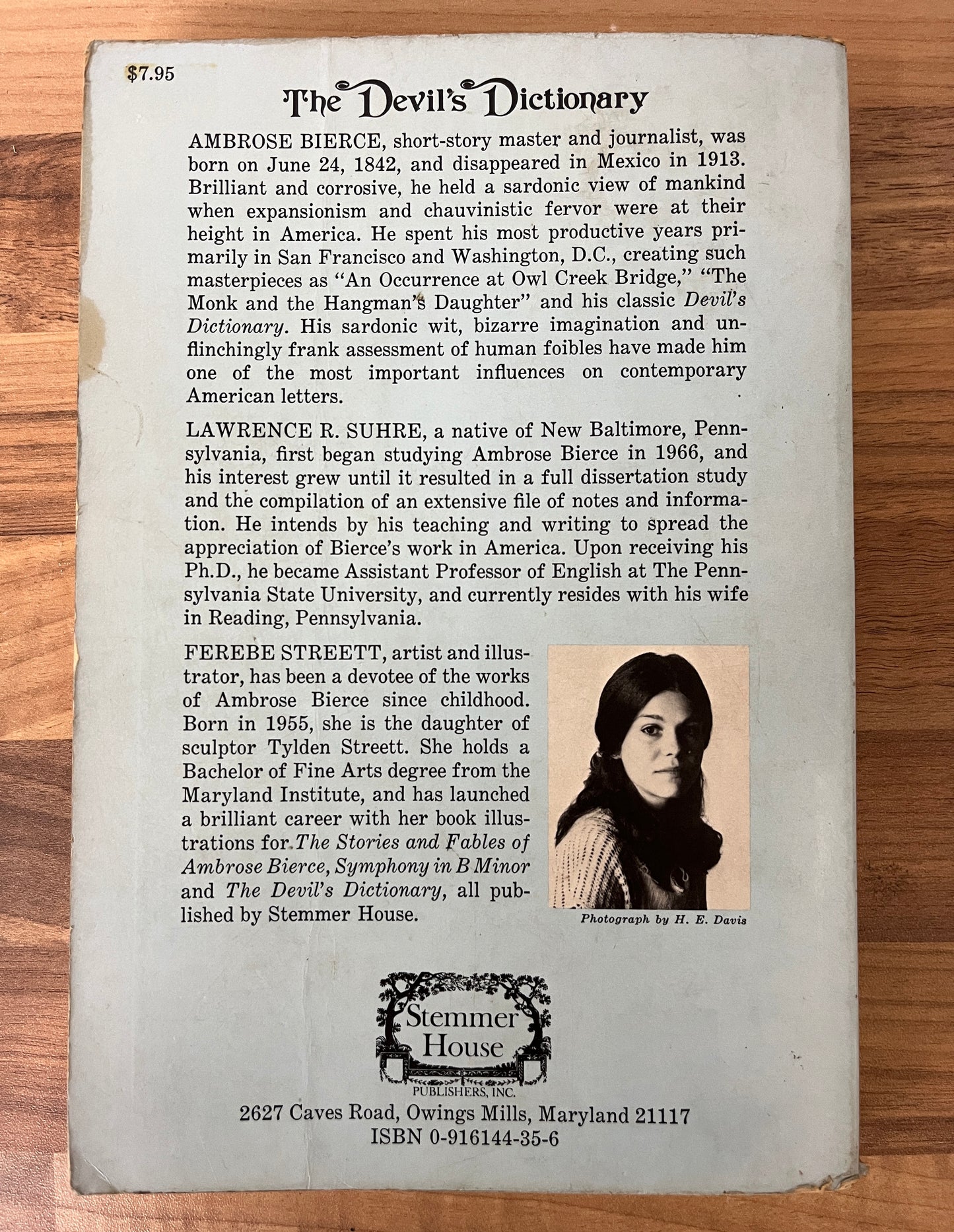 The Devil's Dictionary by Ambrose Bierce, Illustrated by Ferebe Streett 1st PB 1978