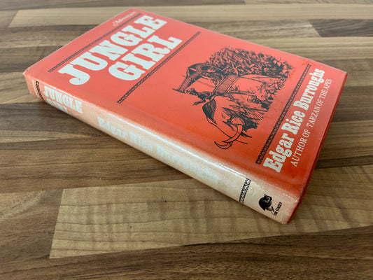 JUNGLE GIRL by Edgar Rice Burroughs - Author of Tarzan of the Apes (HC/DJ, 1973, Tom Stacey)