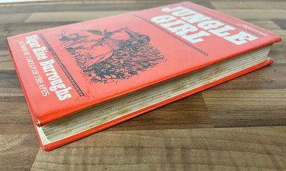 JUNGLE GIRL by Edgar Rice Burroughs - Author of Tarzan of the Apes (HC/DJ, 1973, Tom Stacey)