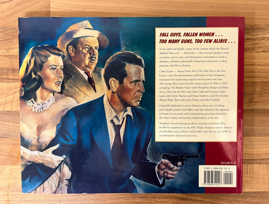 Crime Scenes Movie Poster Art of the Film Noir 1941 to 1959 by Lawrence Bassoff