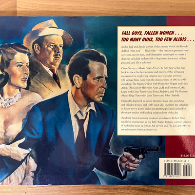 Crime Scenes Movie Poster Art of the Film Noir 1941 to 1959 by Lawrence Bassoff