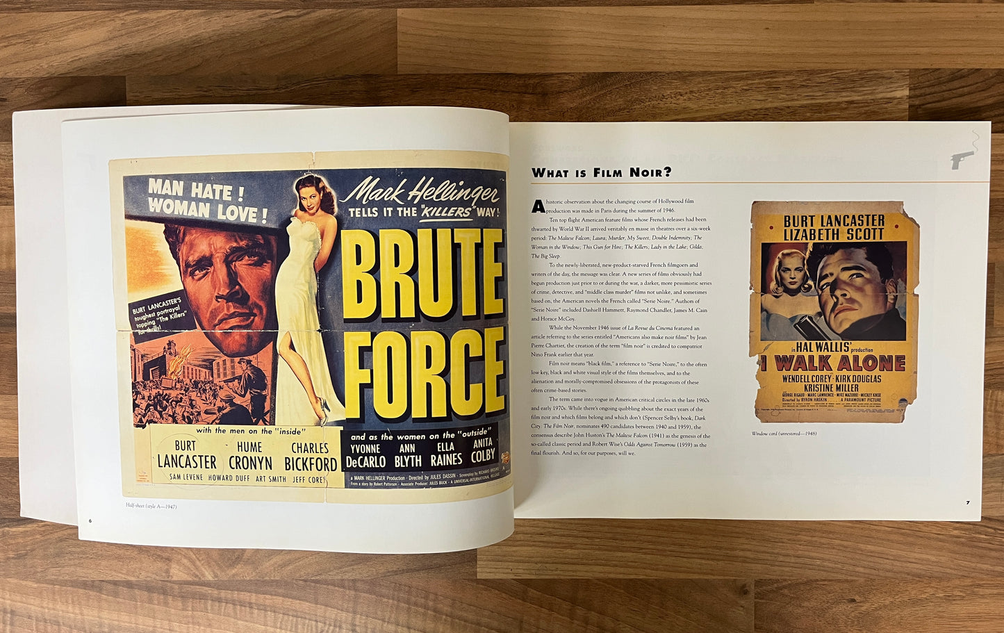 Crime Scenes Movie Poster Art of the Film Noir 1941 to 1959 by Lawrence Bassoff