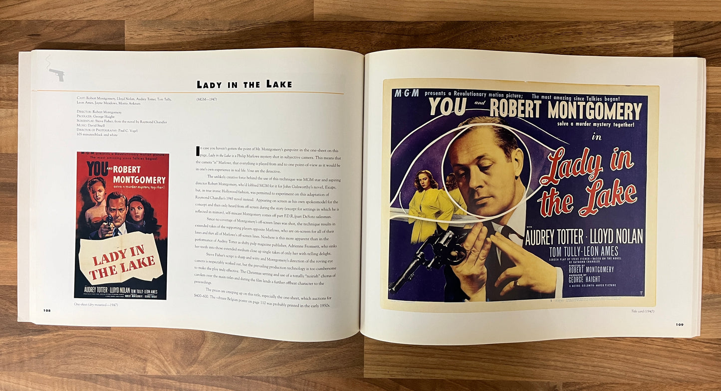 Crime Scenes Movie Poster Art of the Film Noir 1941 to 1959 by Lawrence Bassoff