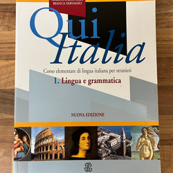 Qui Italia: 1. Lingua E Grammatica by Alberto Mazetti et al (Italian Edition)