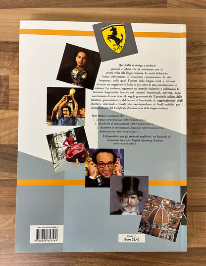 Qui Italia: 1. Lingua E Grammatica by Alberto Mazetti et al (Italian Edition)