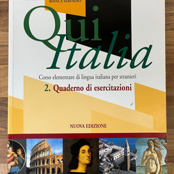 Qui Italia: 2. Quaderno di esercitazioni by Alberto Mazetti et al (Italian Edition)