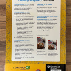Cambridge Hospitality, 3rd Edition Revised by Tracey Holloway et al