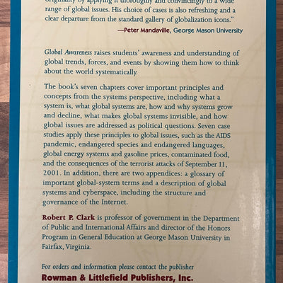 Global Awareness : Thinking Systematically about the World by Robert Clark